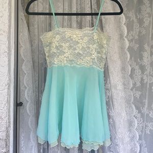 Vintage 1990's baby blue Victoria's Secret Teddy